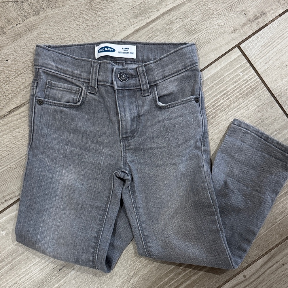 Old Navy Charcoal Denim Pants 4T